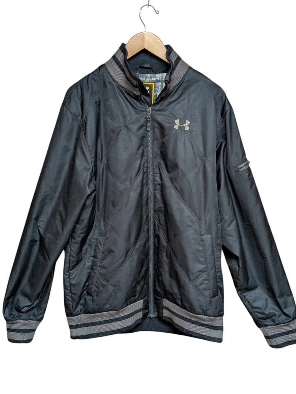Under Armour Storm Focus Full-Zip Jacket Style 1232116 Black Size Large Mens